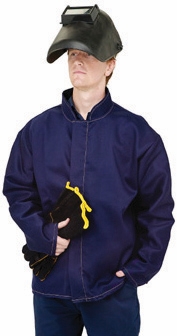 Other view of JACKET PROBAN NAVY MEDIUM