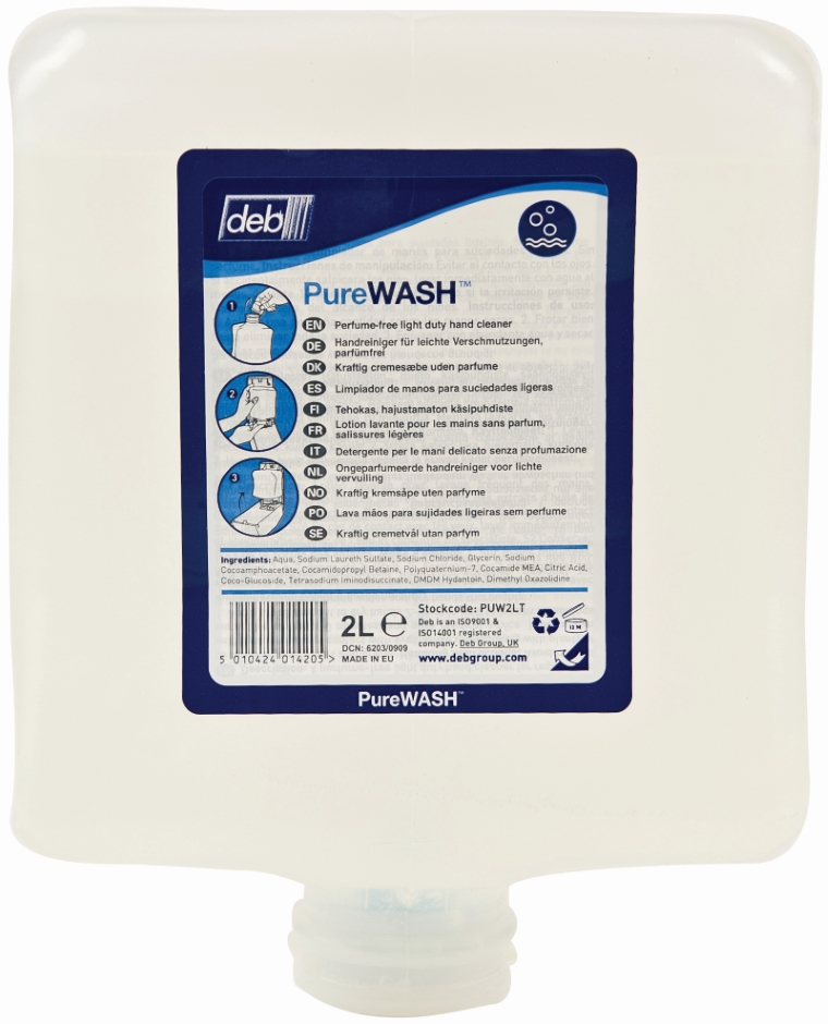 Other view of Dye-Free Light Duty Lotion Hand Cleanser - 2 L - Cartridge - PUW2LT - Estesol® - Deb Stoko