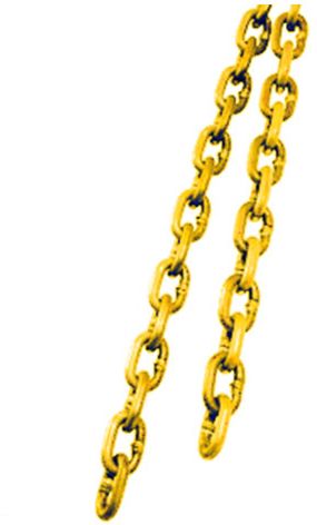 Other view of CHAIN GRADE 80 HERC ALLOY YELLOW 7.1MM