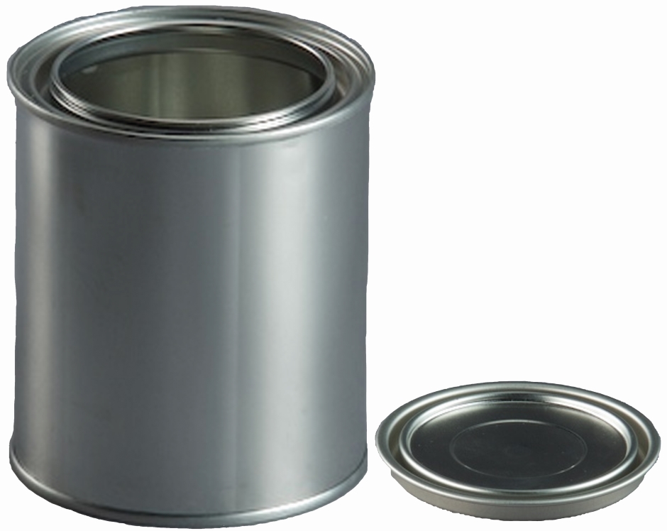 Other view of NCI Packaging Tin Can with Lid - Metal - 87 mm - 500 mL - (117/Pack)