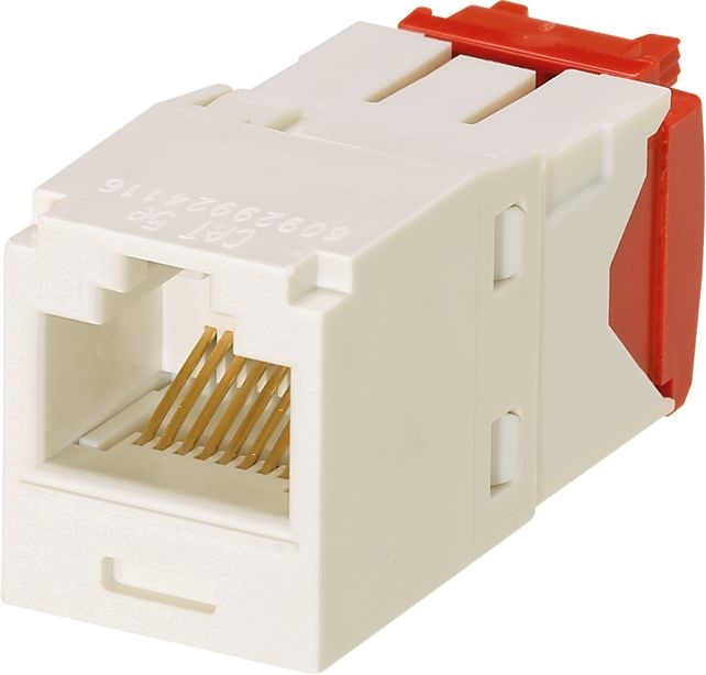 Other view of Universal Jack Module - ABS - Off White - RJ45 - 8P/8W - Category 5e UTP - Mini-Com™ - Panduit