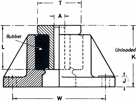 Other view of MOUNT PEDESTAL SILENTBLOC V01