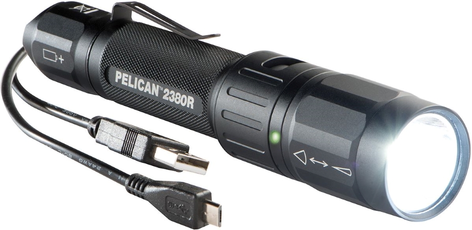 Other view of Rechargeable Tactical Flashlight - Black - 18650 - Lithium-Ion - LED - 305 lm - Pelican