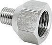 Other view of Straight Adaptor - 1/4" FBSP x 1/4" MUNF - Stainless Steel - 2461/4SAESS - perma