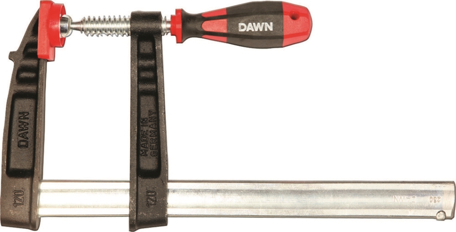 Other view of Quick Action Clamp - Plastic Handle - Galvanised Steel - 5000 N Force - 400 mm Capacity - 61177 - Dawn