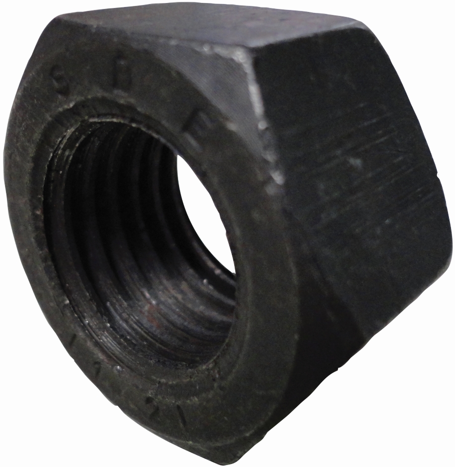 Other view of Hex Nut - Plow - Class 8 - Steel - UNC - 1-8 - NH12C1 - First