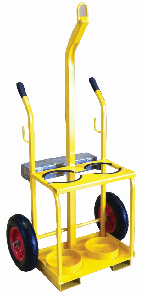 Other view of TROLLEY GAS G SIZE BOT PNEU WH 200KG WLL