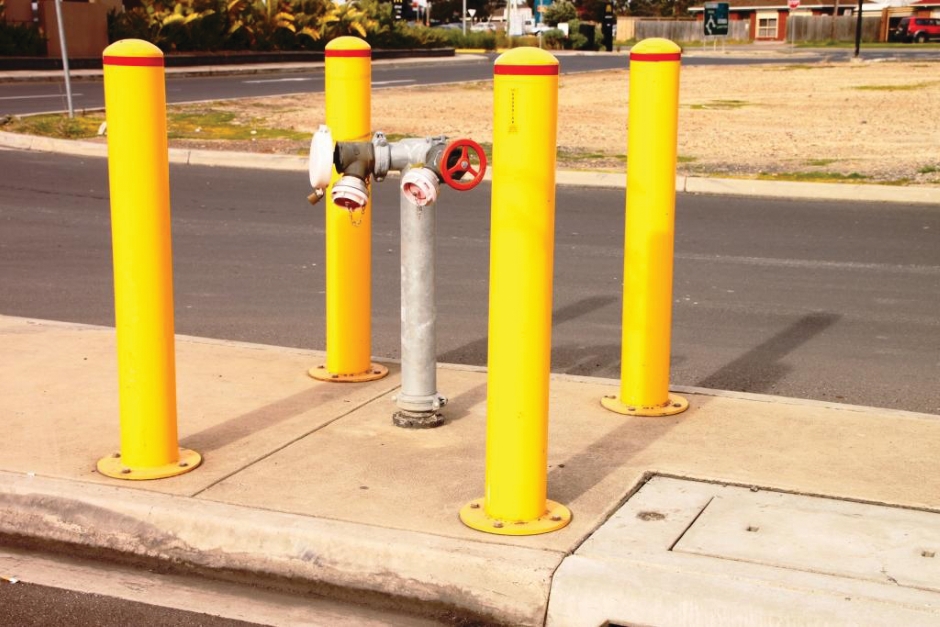 Other view of BOLLARD IN GROUND 90MM X 1300MM