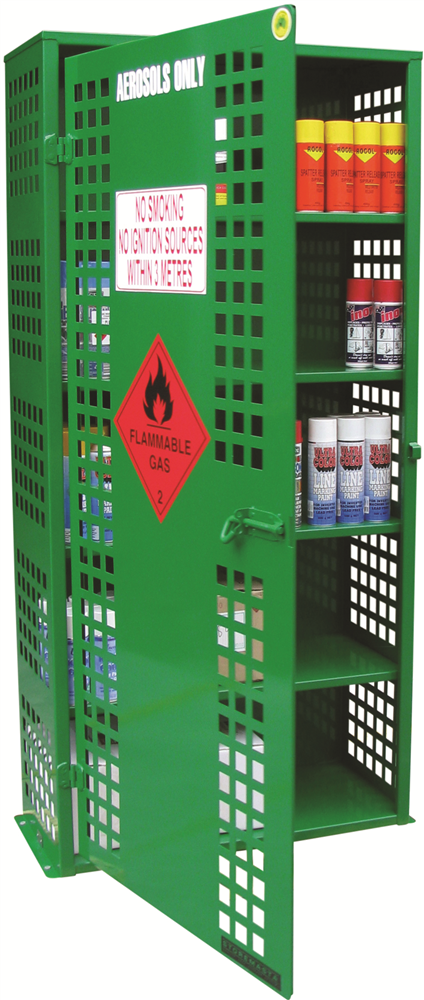 Other view of Aerosol Storage Cage - For 216 Cans - 850 x 400 x 1800mm - AC005 - Storemasta