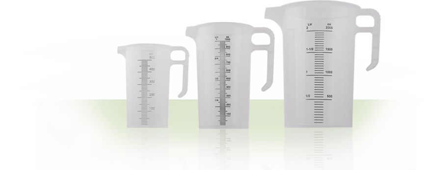 Other view of Measuring Jug - Graduated - Food Grade Polypropylene - 3 L - 249 mm - PJ300 - Pro-Jug - Pro-Measures