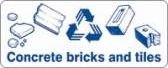 Other view of Safety Sign - Recycling - Concrete Bricks and Tiles - Self-Adhesive Sticker - 300 x 125 mm - Prosafe