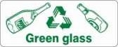 Other view of Safety Sign - Recycling - Green Glass - Polyethylene - 225 x 300 mm - Prosafe