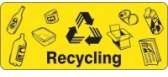 Other view of Safety Sign - Recycling - Recycling - Self-Adhesive Sticker - 180 x 250 mm - Prosafe