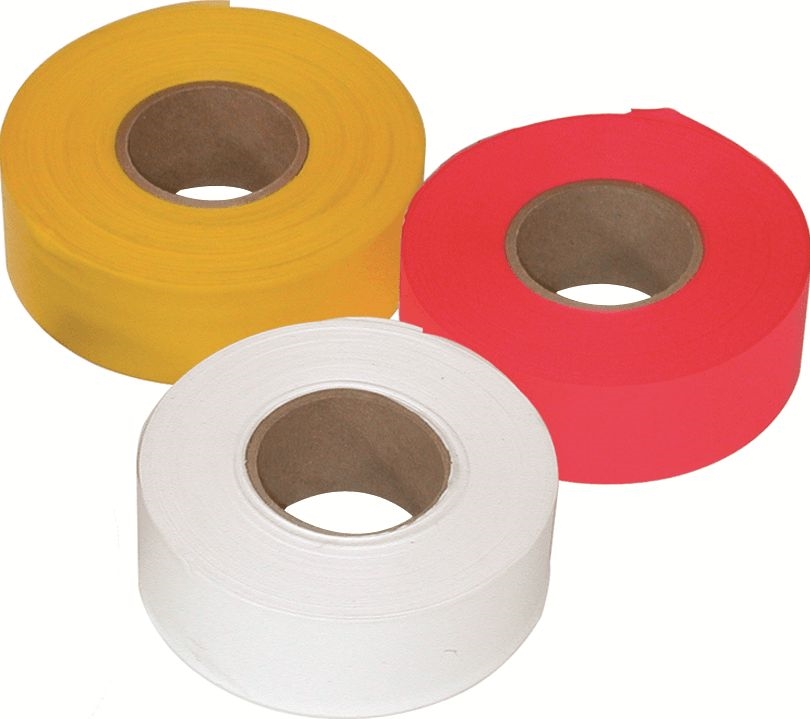 Other view of Flagging Tape - 25mm x 100m - Yellow - Prosafe