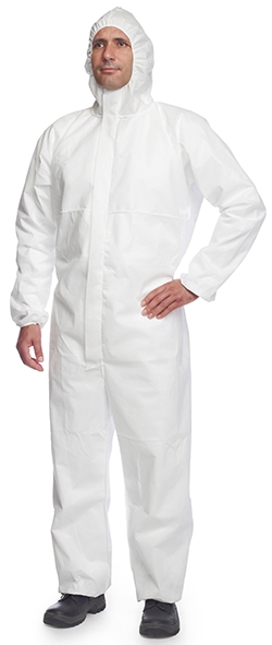 Other view of COVERALL DUPONT PROSHIELD BASIC WHT L