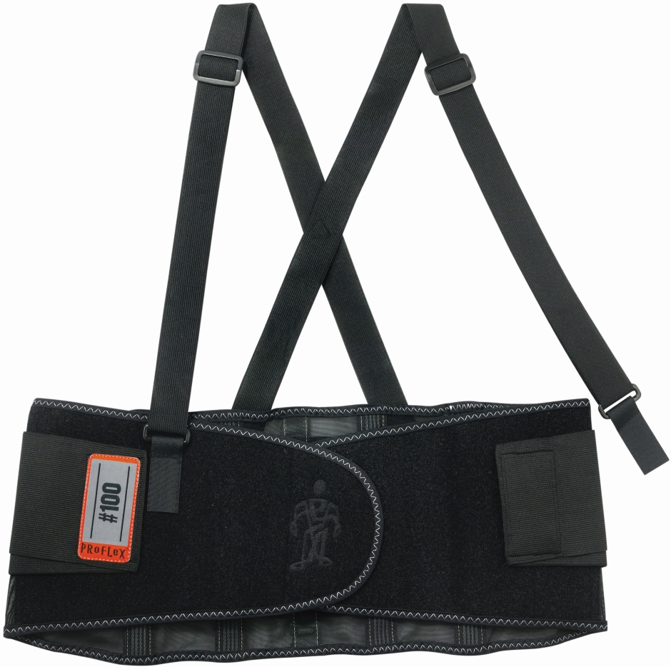 Other view of Pryme BACK SUPPORT 100 11386 BLK 2XL