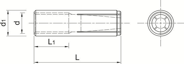 Other view of Anchor ZP DCA 2080 20mm -RAWLPLUG