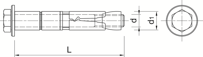 Other view of Safety Plus Anchor SPL-12150/50 - RAWLPLUG