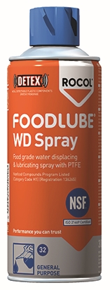 Other view of Foodlube® Water Dispersing Lubricant - Food Grade - 300 ml Aerosol Spray - WD Spray - Rocol