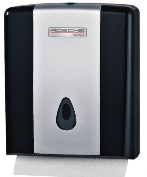 Other view of Ultraslim Hand Towel Dispenser - Black/Silver - 260 x 74 x 320 mm - 5400 - ROSCHE