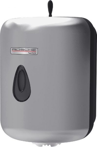 Other view of Centrefeed Hand Towel Dispenser - Black/Silver - 5402 - ROSCHE