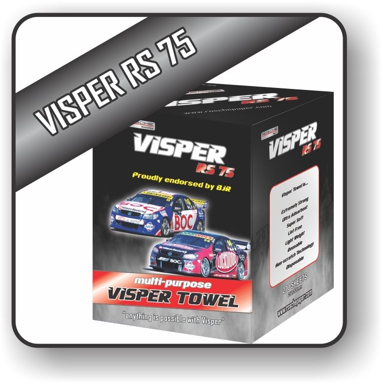 Other view of Multi-Purpose Visper Towel - Paper - 520 x 250 mm - RS 75 - ROSCHE