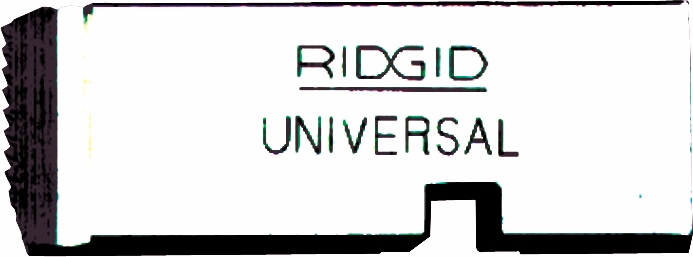 Other view of Pipe Die - Right Hand - HSS - 1/2" to 3/4" BSPP - 14 TPI - For British Universal Die Heads - 66805 - Ridgid