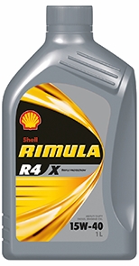 Other view of Rimula Diesel Engine Oil - Heavy-Duty - 1 L Can - R4X 15W-40 - Shell