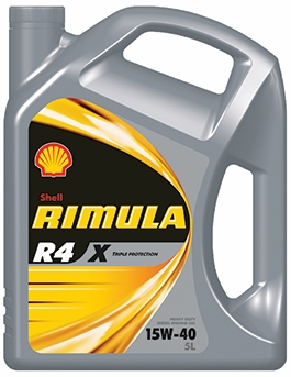 Other view of Rimula Diesel Engine Oil - Heavy-Duty - 5 L Can - R4X 15W-40 - Shell