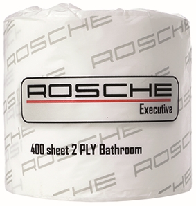 Other view of Executive Range Toilet Tissue - White - 400 Sheet - 2 Ply - 6001E - ROSCHE