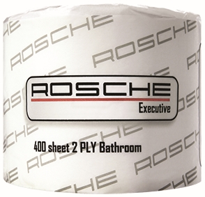 Other view of Premium Executive Toilet Tissue - White - 400 Sheet - 2 Ply - 6011E - ROSCHE