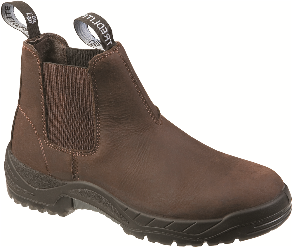 Other view of Tredlite Rosedale - Elastic Sided Safety Boots - Brown 6