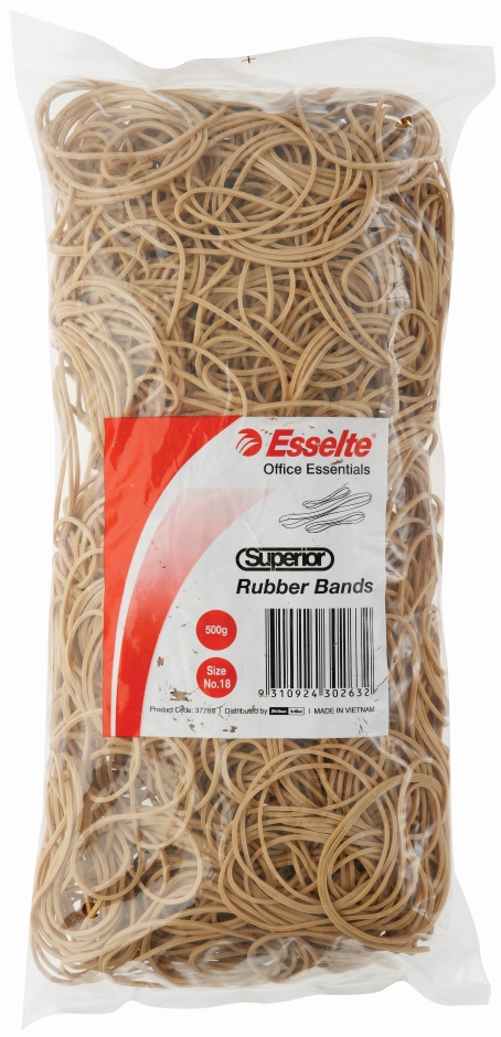 Other view of Superior Rubber Band - Natural - Size 35 - 74 mm ID - 37837 - Esselte - 500 g/Bag