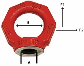 Other view of EYENUT RUD RM-M20 GR80 CAP 6T