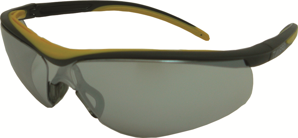 Other view of Spectacles - GT100 - Black/Yellow Frame - Smoke Lens - Anti-scratch Coating - Protector