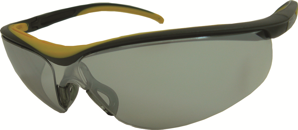 Other view of Spectacles - GT100 - Black/Yellow Frame - Silver Mirror Lens - Anti-scratch Coating - Protector