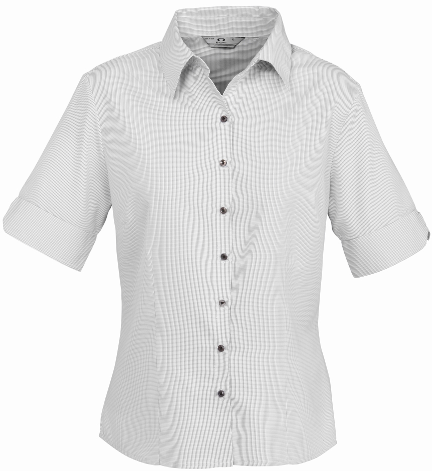 Other view of Ladies Shirt – Polyester - Cotton – Black – 22 – S120LS – Signature – Biz Collection