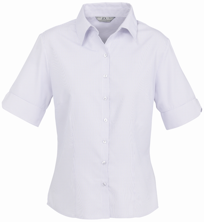 Other view of Ladies Shirt – Polyester - Cotton – Grape – 22 – S120LS – Signature – Biz Collection