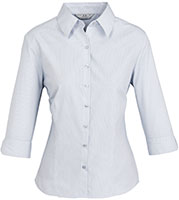 Other view of Ladies Shirt – Polyester - Cotton – Dark Blue – 18 – S120LT – Signature – Biz Collection