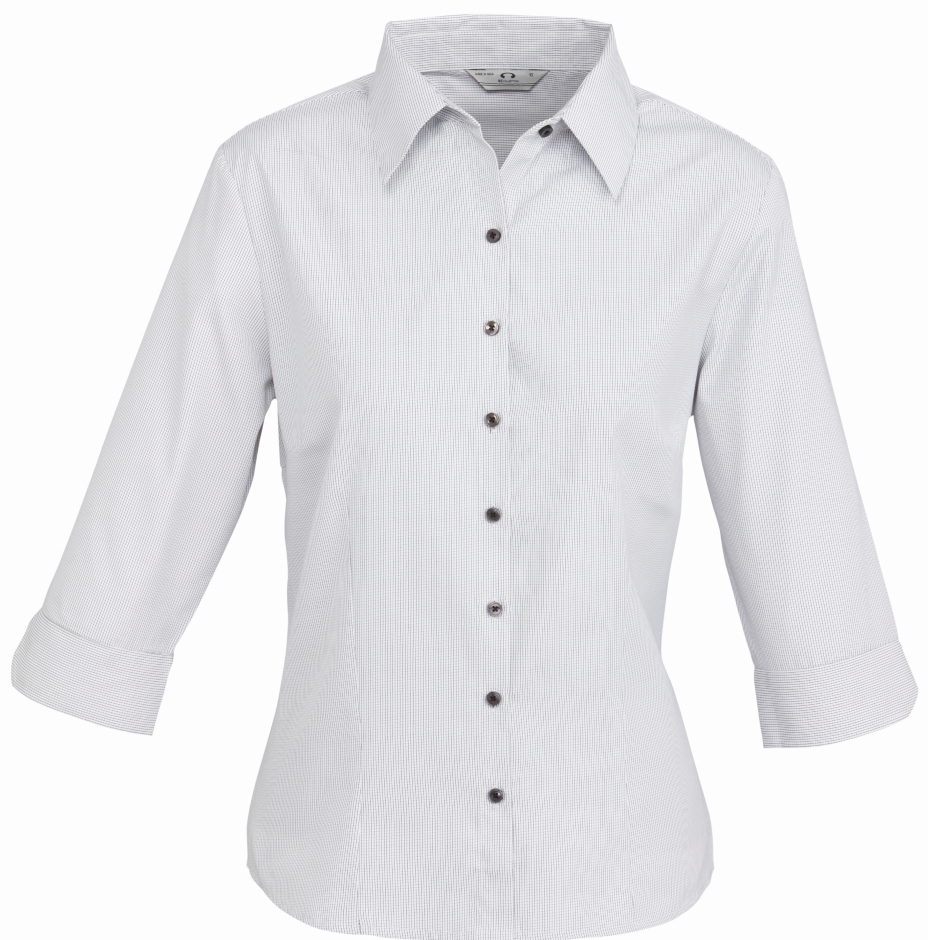 Other view of Ladies Shirt – Polyester - Cotton – Black – 10 – S120LT – Signature – Biz Collection