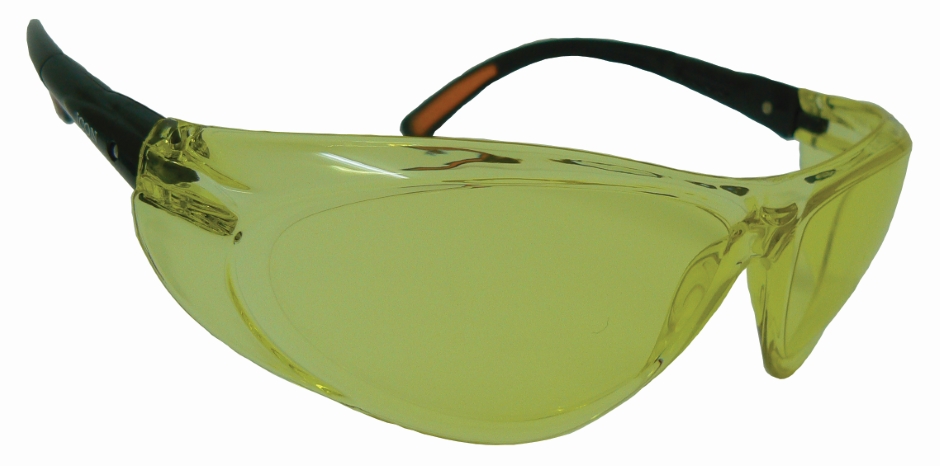 Other view of 3M S99A AT010657917 Spectacles - Icon - Polycarbonate Black/Silver Frame - Polycarbonate Amber Lens