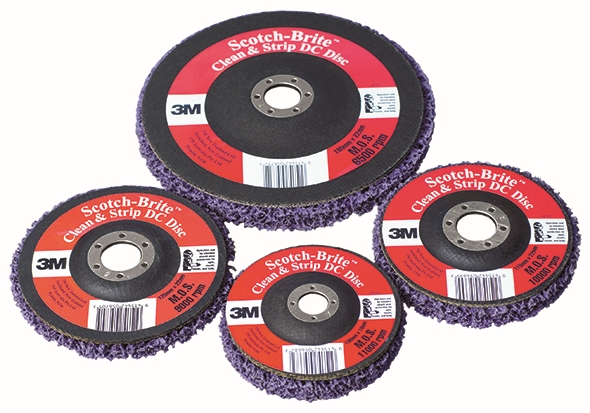 Other view of Clean & Strip Disc - General Purpose - Silicon Carbide - Black - 115 x 22 mm - XT-DC - Scotch-Brite™ - 3M