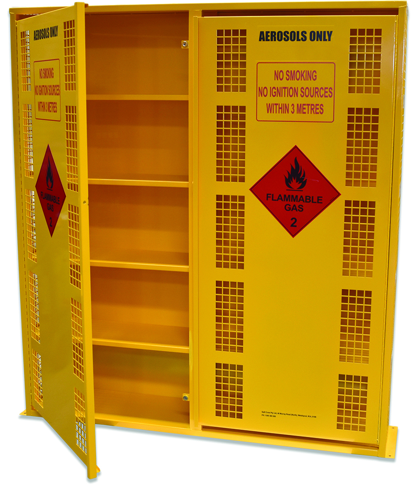 Other view of AEROSOL STORAGE CAGE 440-CAN STEEL