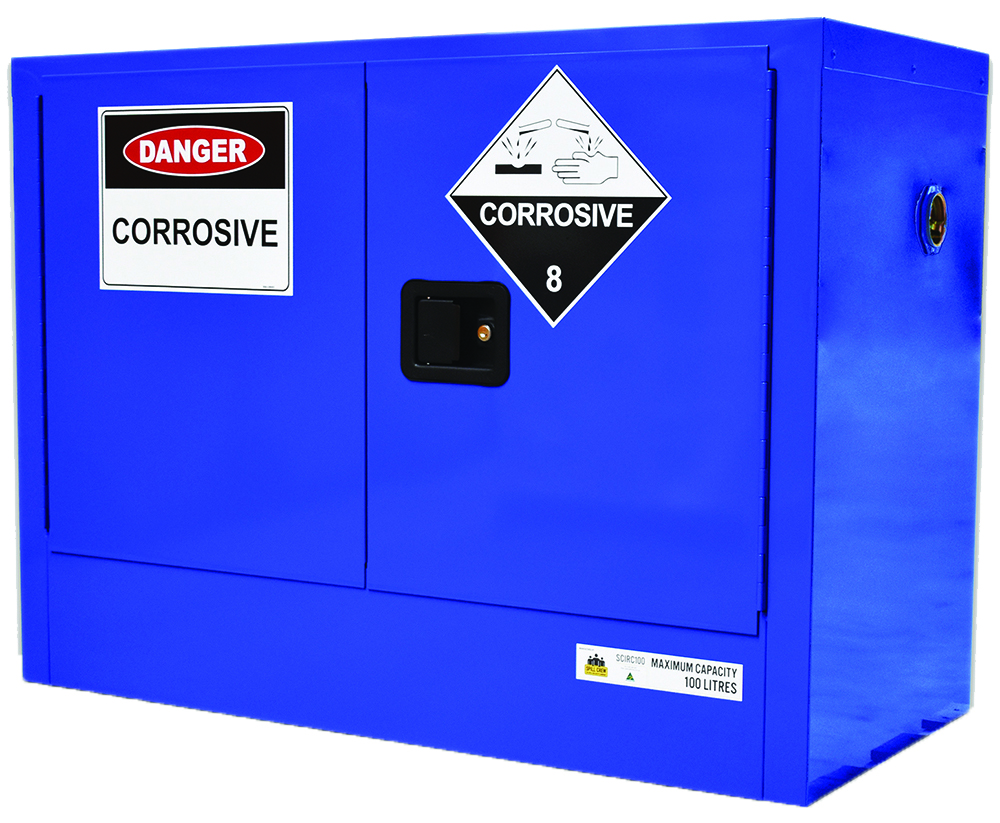 Other view of SAFETY CABINET CORROSIVE SUBSTANCES 100L