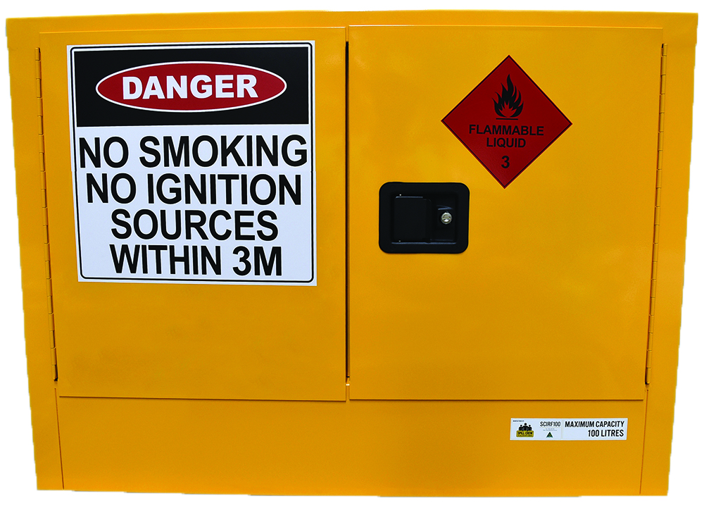 Other view of SAFETY CABINET FLAMMABLE LIQUIDS 100L