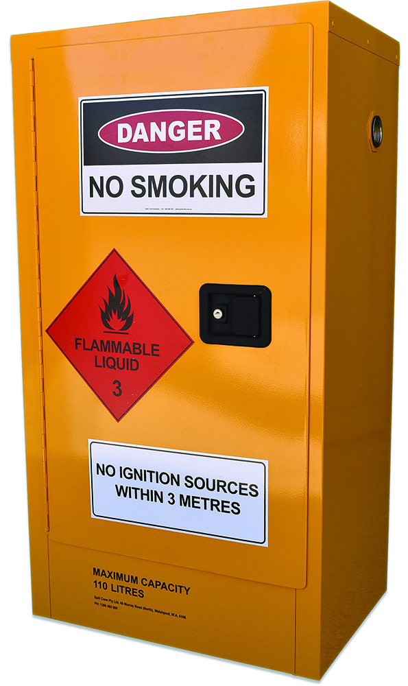 Other view of SAFETY CABINET FLAMMABLE LIQUIDS 110L