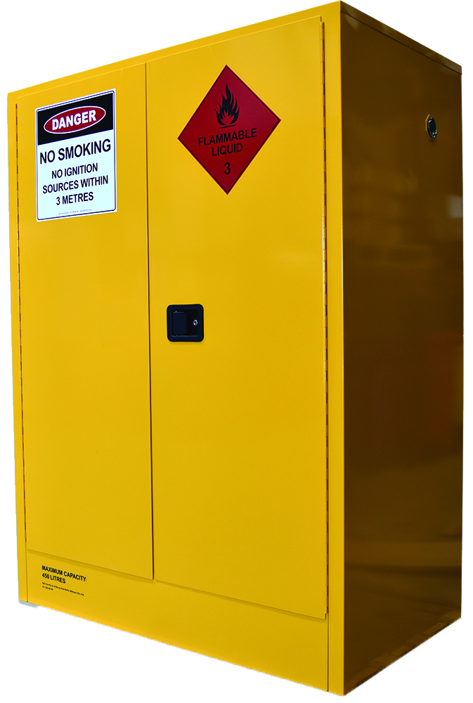 Other view of SAFETY CABINET FLAMMABLE LIQUIDS 450L