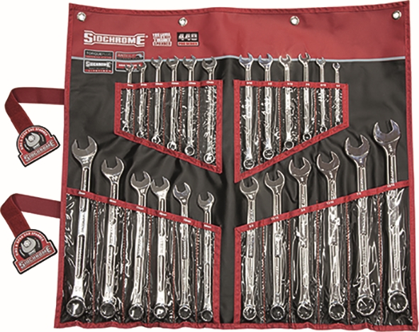 Other view of 24-Piece Combination Spanner Set - Ring & Open End - Metric - SCMT22106 - Sidchrome