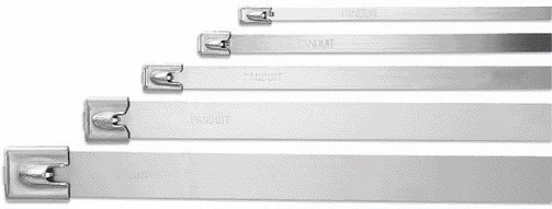 Other view of Self-Locking Cable Tie - 316 Stainless Steel - Natural - 838 mm x 7.9 mm - 50/Pack - Series MLT - Pan-Steel® - Panduit