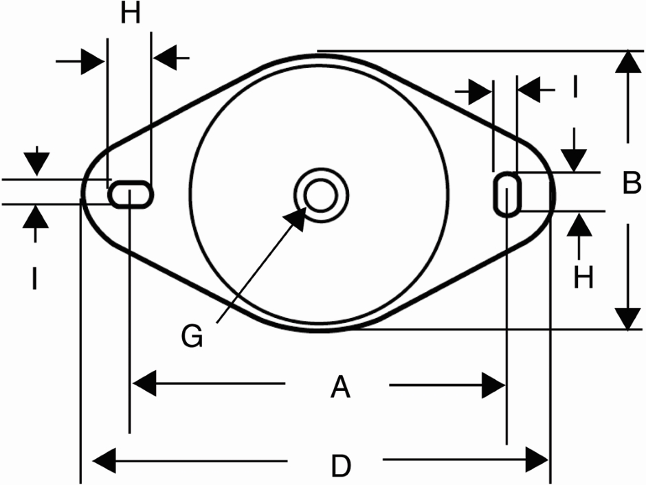 Other view of MOUNT DOME FLANGD SLIM LINE M51010396540